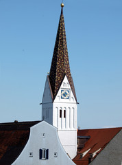 Fototapeta na wymiar Kirche in Vohburg