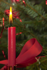 Weihnachtsbaumkerze