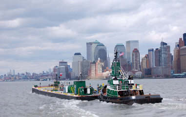 Fototapeta premium bateau new york