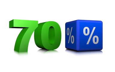 70%