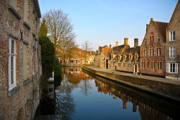 Obraz premium Bruges channel