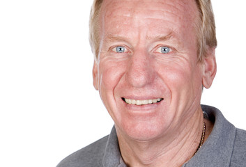 Shot of a Senior Man Smiling at the Camera