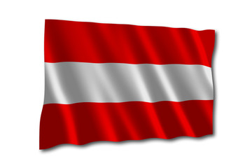 Österreich Flagge