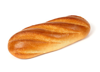 A loaf of white bread