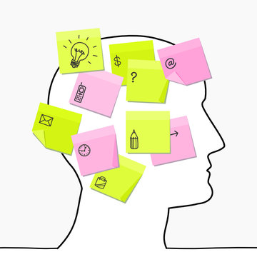 t&ecirc;te & postits