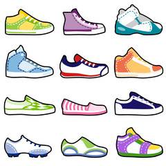 fashion shoes set