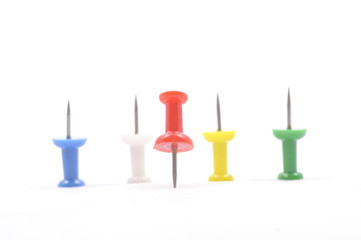 Leadership. Concept with pins