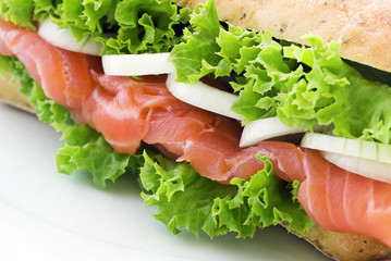 Lachs Sandwich