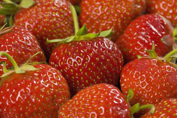 strawberries background