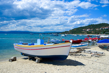 Fototapeta premium Fishing port