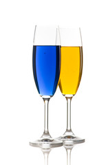 two glasses