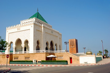 Mausoleum of V. Mohamed, Rabat, Morocco