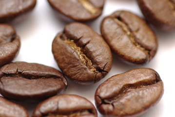 grains de cafés