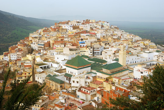 Mausoleum, Moulay Idriss, Morocco