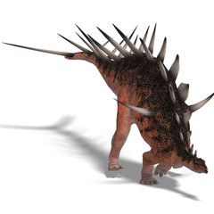 giant kentrosaurus dinosaur