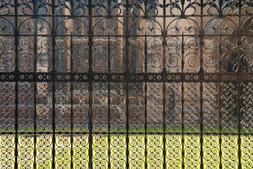 Ornamented railing, Cambrdige University