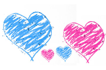 love heart doodle