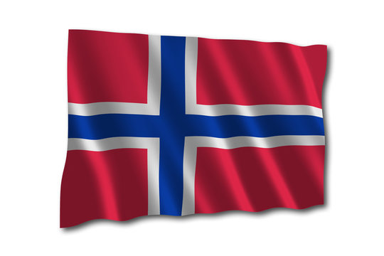 Norwegen Fahne norway flag