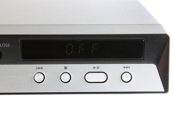 Obraz premium off dvd player