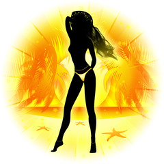 Donna in Spiaggia-Beach Girl-Femme à la plage 2