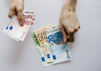 geld zählen