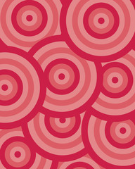 pattern circle red