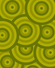 pattern circle green
