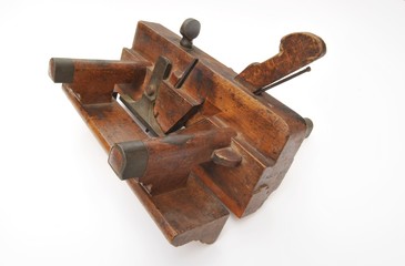 Wooden moulding plane