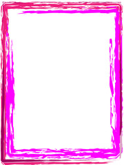 Pinsel Rahmen Pink