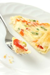 Gem&uuml;sekuchen Quiche Frittata