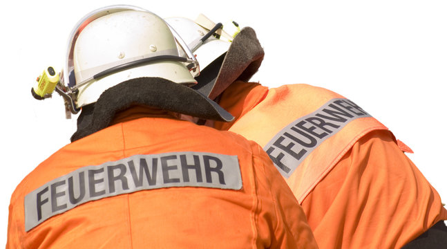 Teamarbeit bei der Feuerwehr