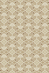 Seamless vector ornamental floral pattern
