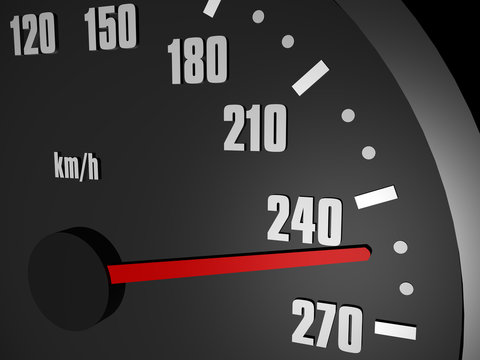 Tacho Abgeriegelt bei 250 km/h