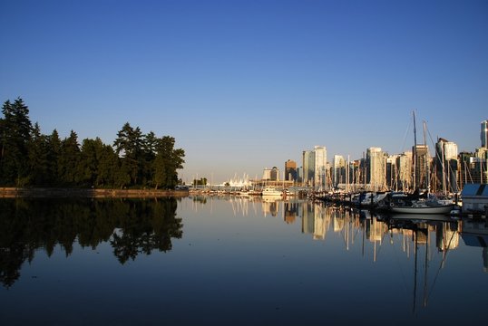 View of downtown Vancouver, Canada