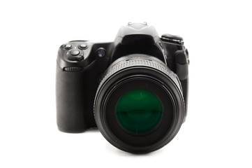Professional digital SLR camera.