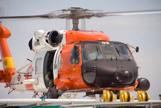 Coast Guard Jayhawk Rescue Helicopter