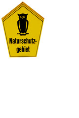 Schild Naturschutz