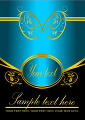 Karten Design mit Ornamenten