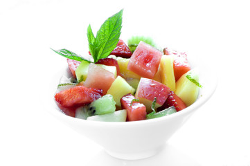 bowl of fruit salad