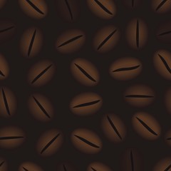 Seamless pattern with coffee
