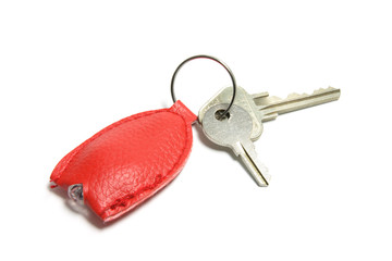 Keys with Leather Tag
