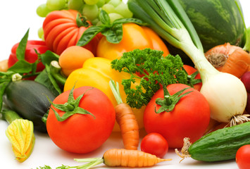 bio fresh fruits and vegetables