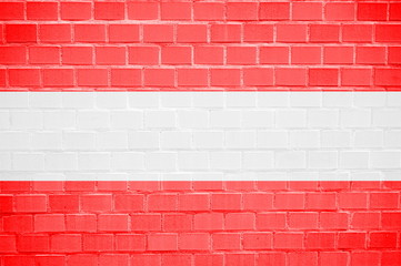 Fototapeta na wymiar flag of austria