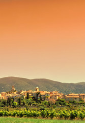 lumiere sur lourmarin