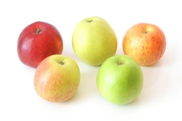 5 Sorten Äpfel