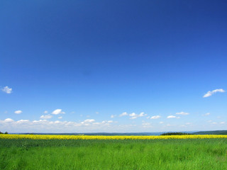 Himmel, Feld und Wiese