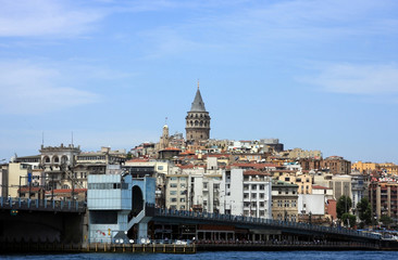 Galata Bridge and Galata Tower