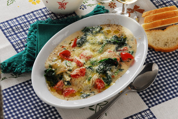 Minestra di ricotta e verdure - Primi della Toscana