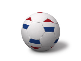 Obraz premium Netherlands soccer ball