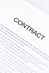 Fototapeta premium contract